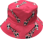 Gigi Giraffe Bucket Cap - Printed hats