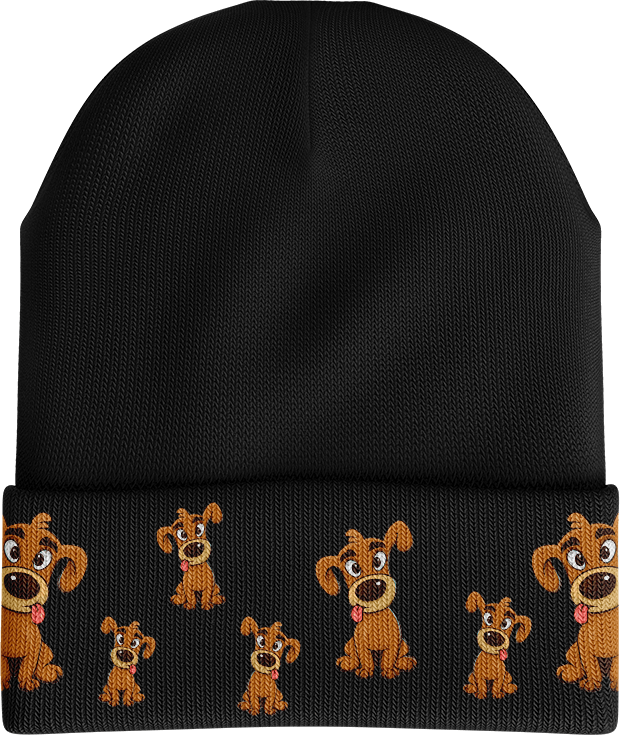 Goofy Woofy Reflective Stripe Insulated Beanie