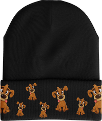 Goofy Woofy Reflective Stripe Insulated Beanie thumbnail 2