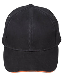 H/B/C sandwich peak cap thumbnail 1 h/b/c sandwich peak cap - madhats.com.au