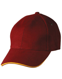 H/B/C sandwich peak cap thumbnail 16 h/b/c sandwich peak cap - madhats.com.au