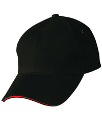 H/B/C sandwich peak cap thumbnail 9 h/b/c sandwich peak cap - madhats.com.au