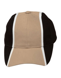 Tri-Colour Cap with Premium Multi-Tone Design thumbnail 4 h/b/c tri-color baseball cap - madhats.com.au