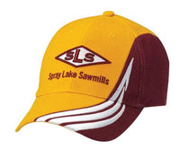 HBC Trim Design Contrast Baseball Cap with Adjustable Strap thumbnail 1 hbc trim design cap - madhats.com.au