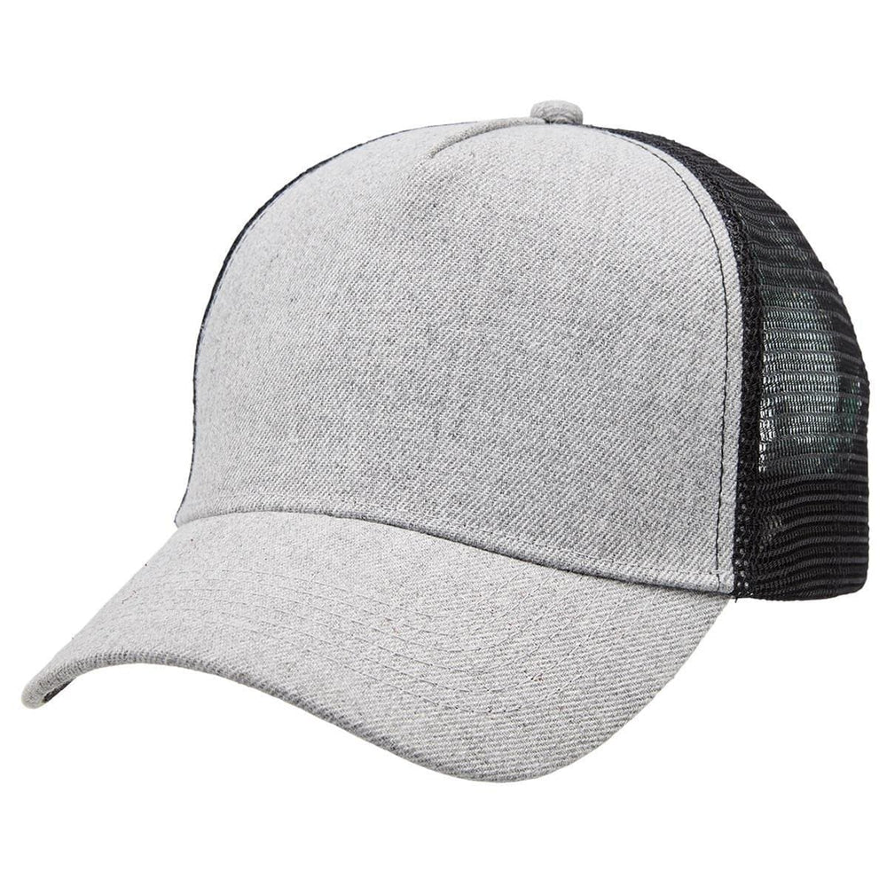 
            
                Load image into Gallery viewer, Heathered Mesh Trucker - madhats.com.au
            
        
