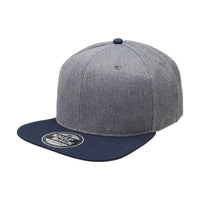 Heathered Snapback thumbnail 2 heathered snapback - madhats.com.au