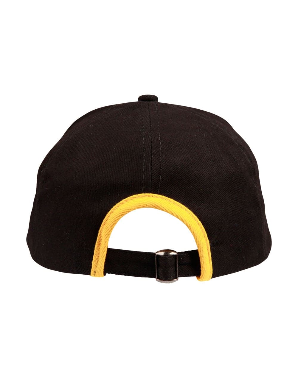 Heavy Brushed Cotton Peak & Back Trim Baseball Cap