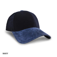 Heavy Brushed Cotton Suede Peak Cap thumbnail 3