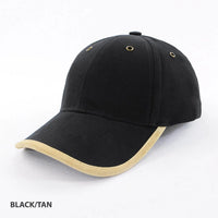 Heavy Brushed Cotton Suede Trim Cap thumbnail 3