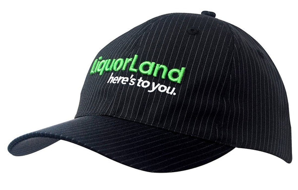 Heavy Cotton with Woven Pinstripe - madhats.com.au