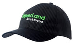 Heavy Cotton with Woven Pinstripe - madhats.com.au