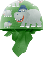 Hungry Hippo Duck Bandannas thumbnail 1