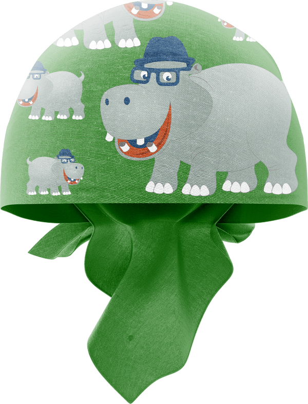 Hungry Hippo Duck Bandannas