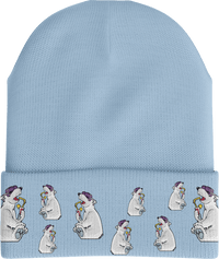 Ice Bear Beanie with 3M Thinsulate Insulation and Reflective Stripe thumbnail 4