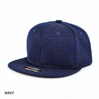 Structured 6-Panel Snapback Cap with Flat Peak thumbnail 4 idaho cap - madhats.com.au