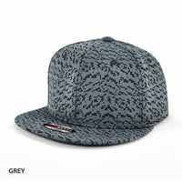 Structured 6-Panel Snapback Cap with Flat Peak thumbnail 6 idaho cap - madhats.com.au