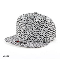 Structured 6-Panel Snapback Cap with Flat Peak thumbnail 2 idaho cap - madhats.com.au