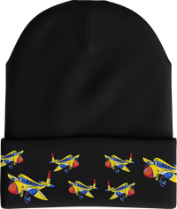 Jet Plane Beanie with 3M Thinsulate Insulation and Reflective Stripe thumbnail 2