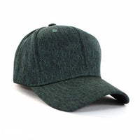 High Profile 6-Panel Cap with Pre-Curved Peak & Adjustable Closure thumbnail 3 jk cap - madhats.com.au