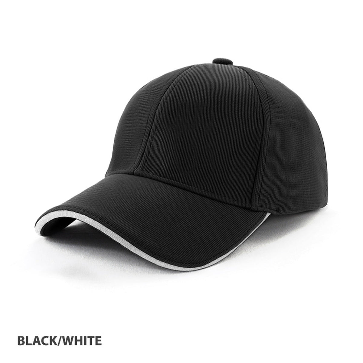 Kawana Structured 6-Panel Cap with Drill Mesh and Pre-Curved Peak