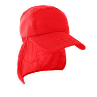 Kids Polycotton Legionnaire Cap with Adjustable Closure thumbnail 4 kids polycotton legionnaire cap - madhats.com.au