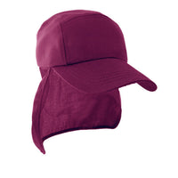 Kids Polycotton Legionnaire Cap with Adjustable Closure thumbnail 8 kids polycotton legionnaire cap - madhats.com.au