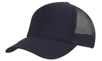 Premium Kids 5-Panel Trucker Cap with Pre-Curved Peak thumbnail 1