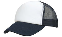 Premium Kids 5-Panel Trucker Cap with Pre-Curved Peak thumbnail 2