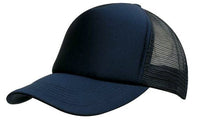 Premium Kids 5-Panel Trucker Cap with Pre-Curved Peak thumbnail 4