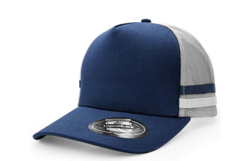 Legend Stripe Trucker Caps - madhats.com.au