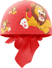 Leo Lion Lightweight Coolactive Bandannas in Four Colors thumbnail 3