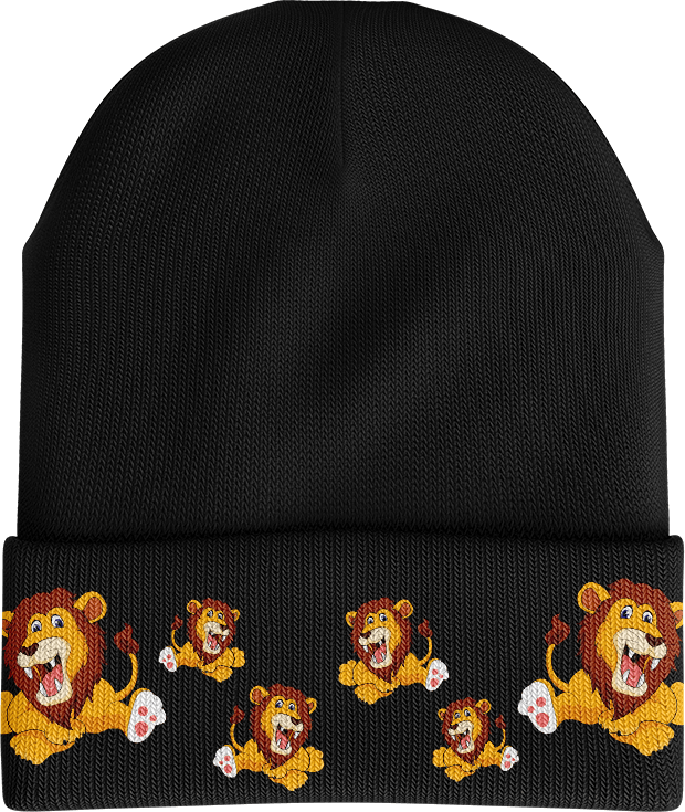 Leo Lion Reflective Insulated Beanie with 3M Thinsulate