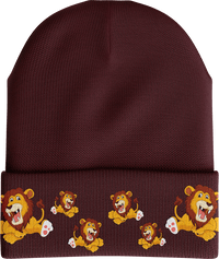 Leo Lion Reflective Insulated Beanie with 3M Thinsulate thumbnail 1