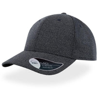 Loop Textured Twill Cap with Contrasting Undervisor thumbnail 3 loop - madhats.com.au