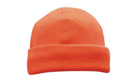 Luminescent Micro Fleece Safety Beanie in Fluro Colours thumbnail 2