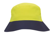 Luminescent Safety Bucket Hat with Sewn Eyelets thumbnail 1