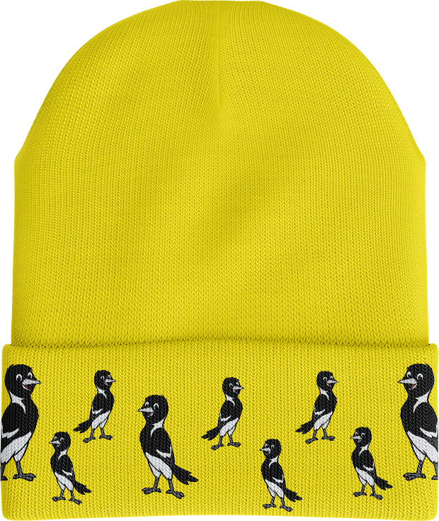 Magic Magpie Beanie β madhats.com.au