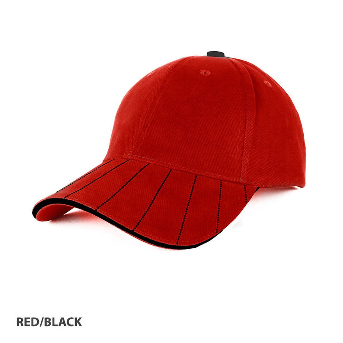 AH312 Maia Lightweight Outdoor Sun Protection Cap in Red/Black