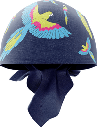 Majestic Macaw Lightweight Coolactive Bandannas - 560mm Square thumbnail 2