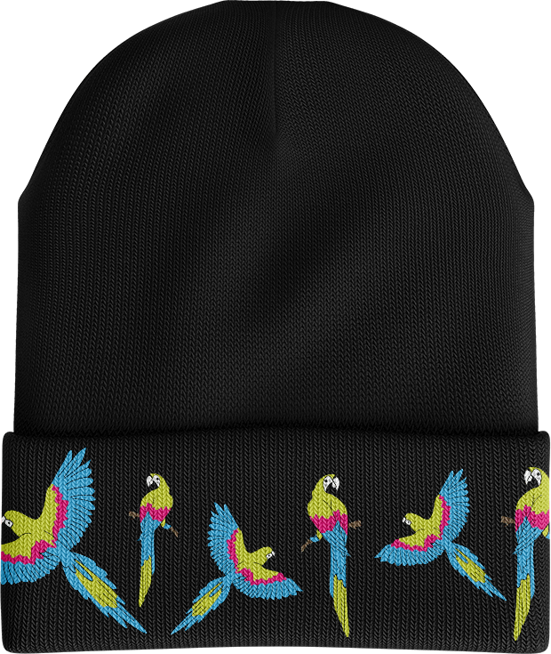 
            
                Load image into Gallery viewer, Majestic Macaw Beanie - madhats.com.au
            
        