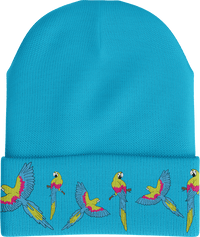 Majestic Macaw Insulated Beanie with Reflective Stripe thumbnail 3