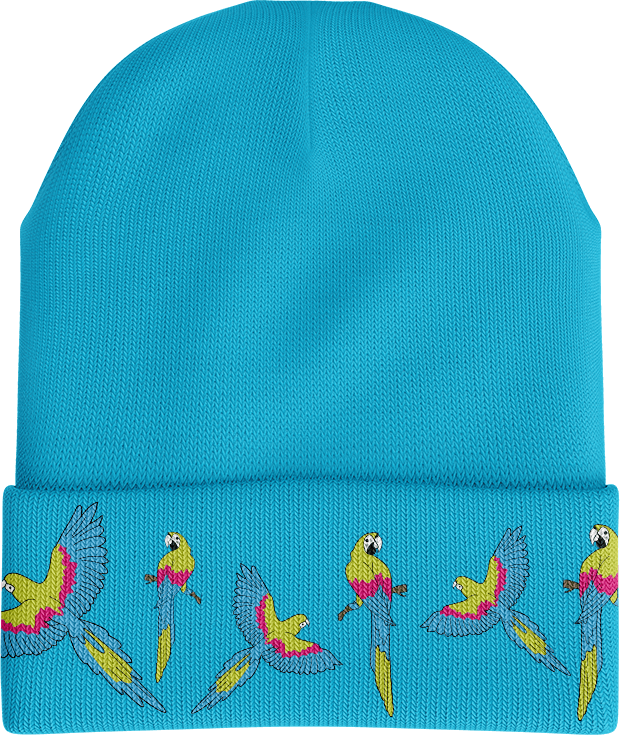 Majestic Macaw Beanie - madhats.com.au