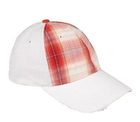 Mega Flex Low Profile Plaid Cotton Fitted Cap thumbnail 4