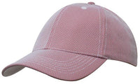 Structured Mesh Covered Cotton Twill Cap with Pre-Curved Peak thumbnail 2