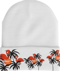 Miami Vice Insulated Reflective Stripe Beanie thumbnail 1
