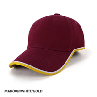 Michigan Cap Premium Baseball Hat with Multi-Color Accents thumbnail 4 michigan cap - madhats.com.au