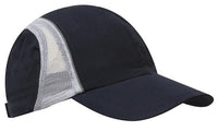 Micro Fibre & Mesh Sports Cap with Reflective Trim thumbnail 3