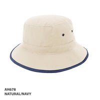 Microfibre Bucket Hat with Foldable Brim for Sun Protection thumbnail 2