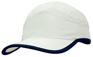 
            
                Load image into Gallery viewer, Microfibre Sports Cap with Trim on Edge of Crown &amp;amp; Peak - madhats.com.au
            
        