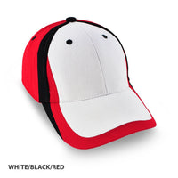 Nordic Structured 6-Panel Contrast Cap with Hook & Loop Fastener thumbnail 2